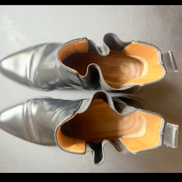 Louis Vuitton Black Chelsea Ankle Boots 7.5 - Picture 4 of 8